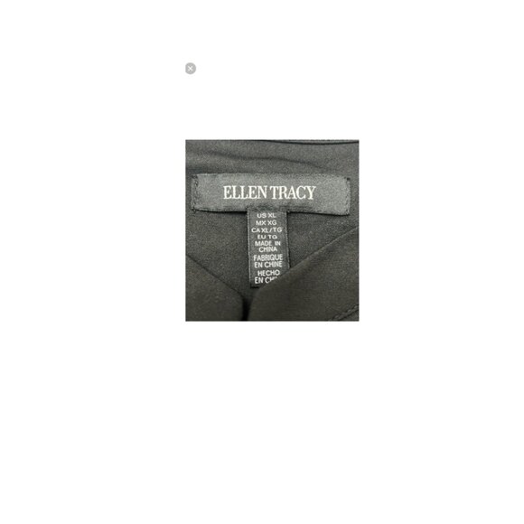 Ellen Tracy Women's XL Black Jacket with Gold Accents - Picture 5 of 7